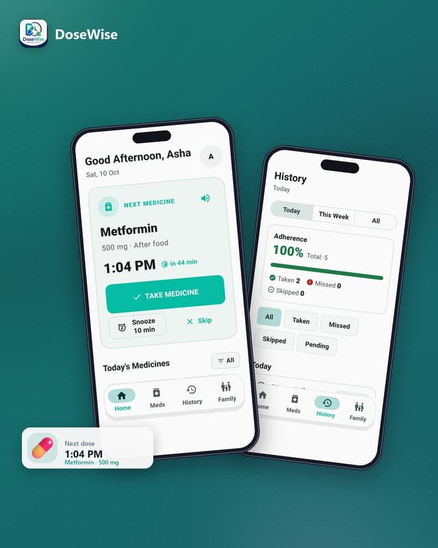 DoseWise: Medicine Reminder